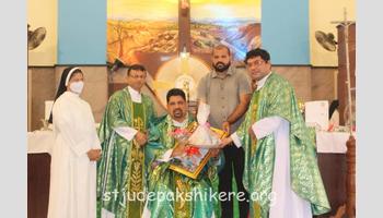 Farewell to Fr Santhosh D'Souza